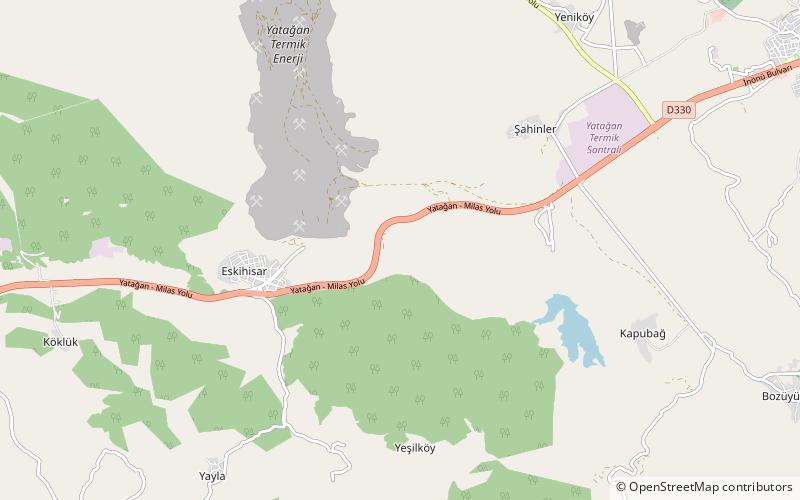 Stratonikeia location map