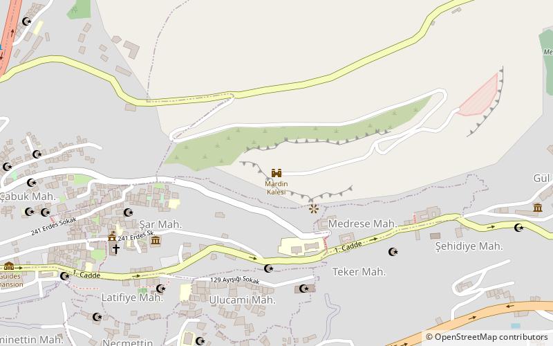 Mardin Kalesi location map