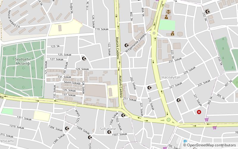 Seydişehir location map