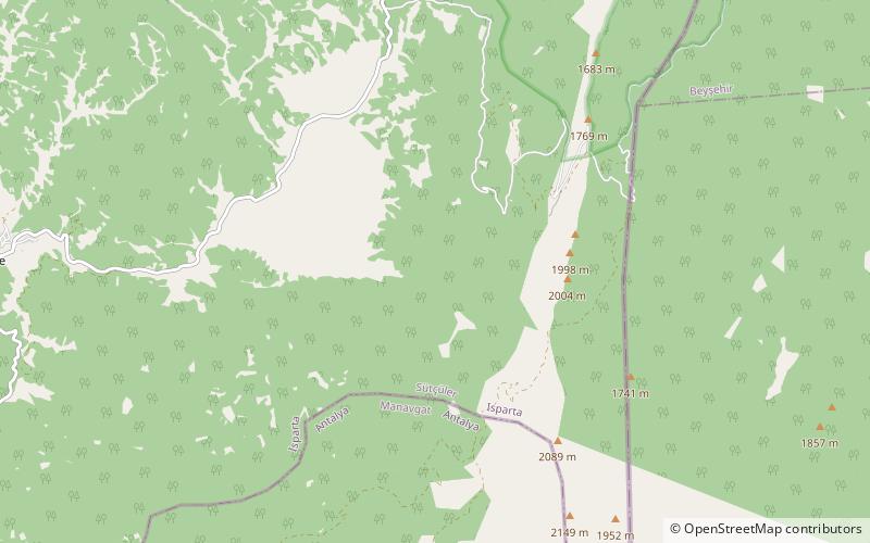 Yazılı-Kanyon-Naturpark location map