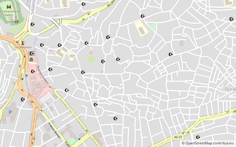 dulkadiroglu kahramanmaras location map