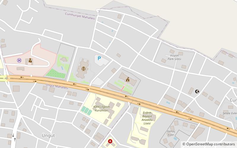 Onikişubat location map