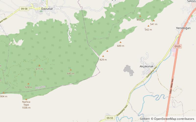 Panionium location map