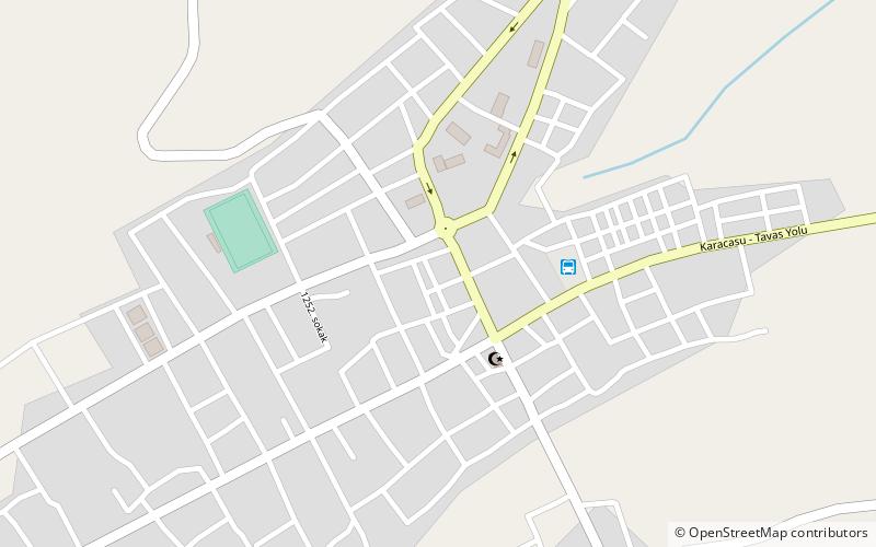 Karacasu location map