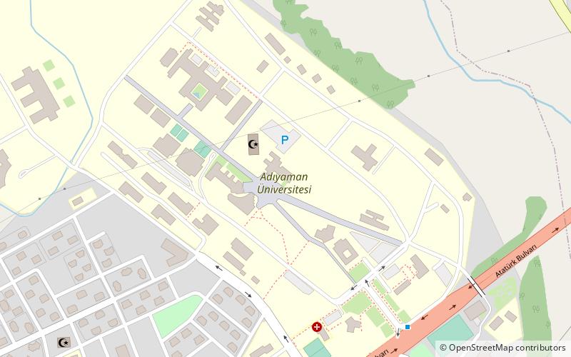 adiyaman university location map