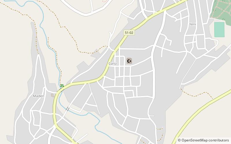 Çamardı location map