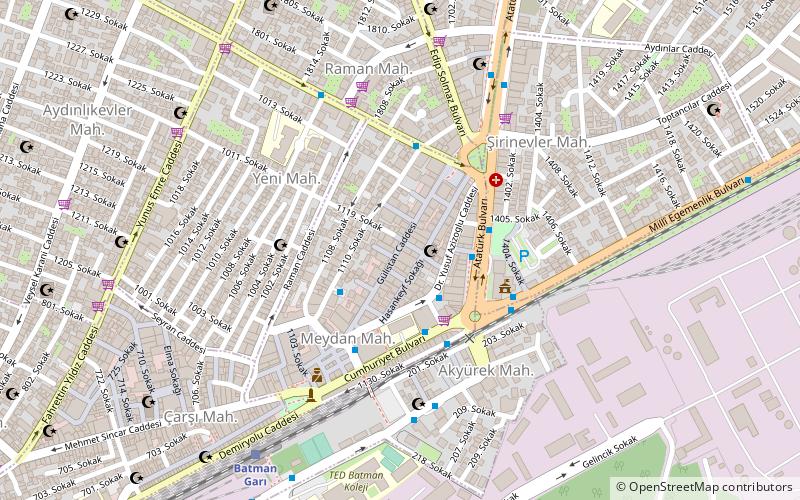 Gulistan Caddesi location map