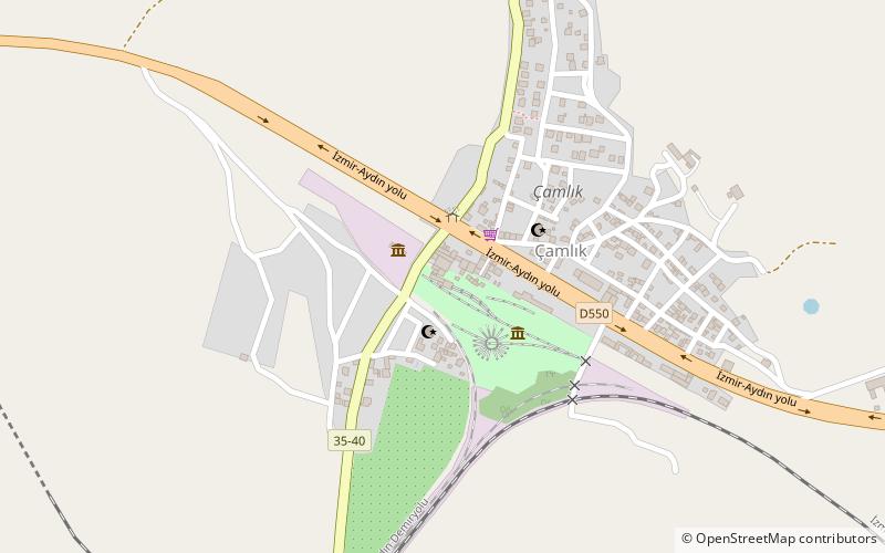 Eisenbahnmuseum Çamlık location map