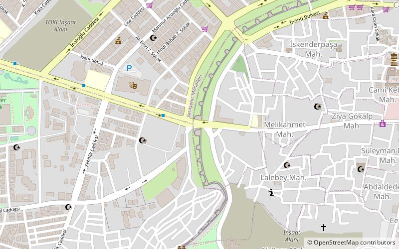 Cytadela location map
