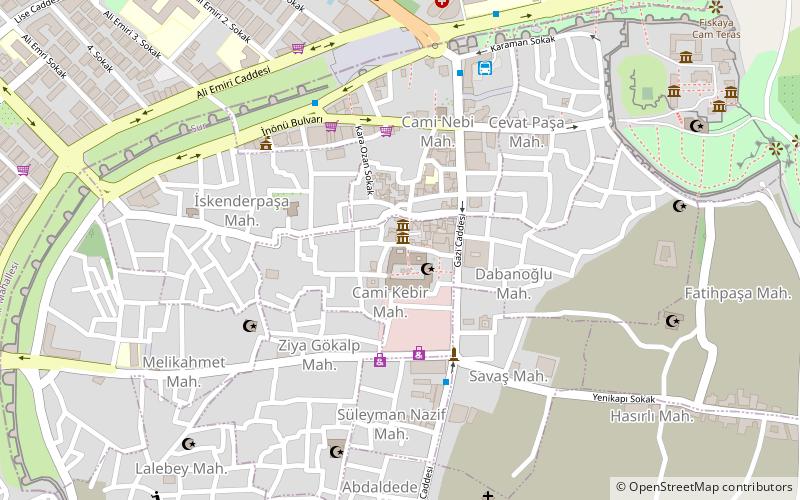 ahmet arif literature museum library diyarbakir location map