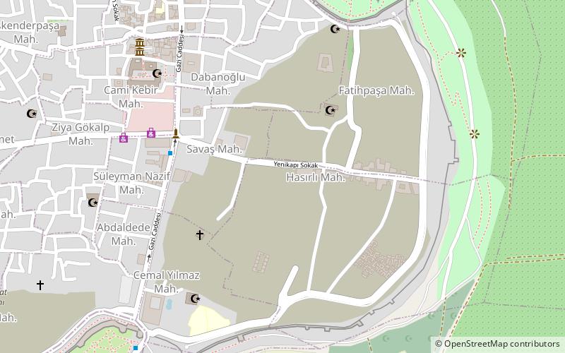 zuqnin kloster diyarbakir location map