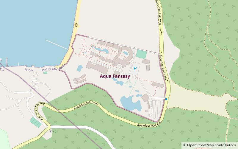 aqua fantasy selcuk location map