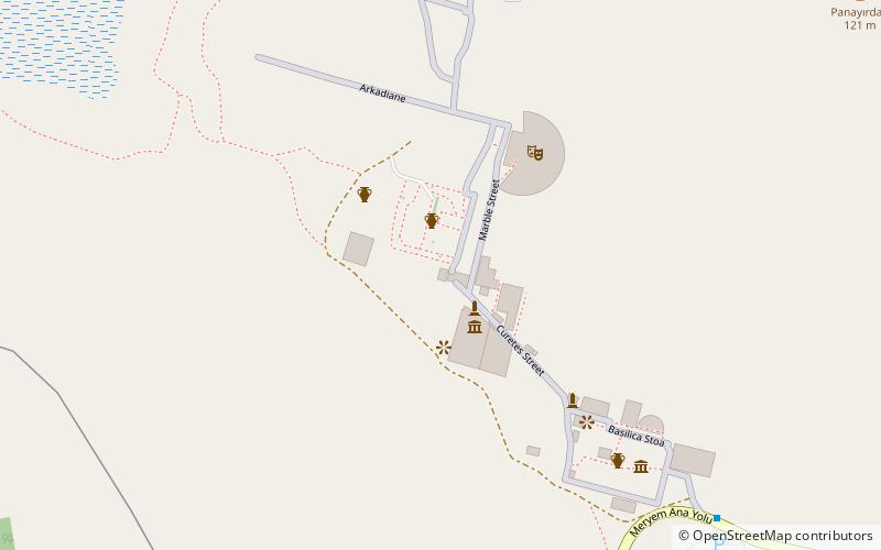 Celsus Library location map