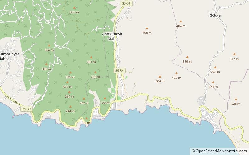 Claros location map