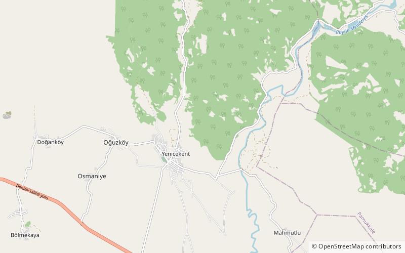 Tripolis on the Meander location map