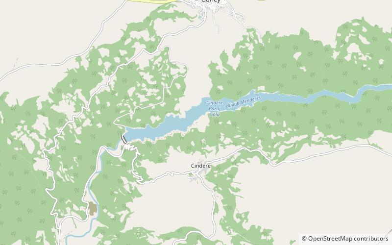 Güney-Wasserfall location map