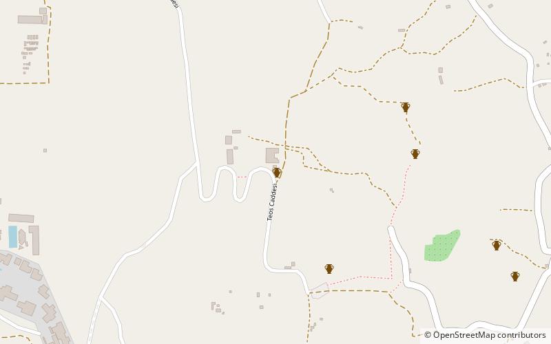 Teos location map