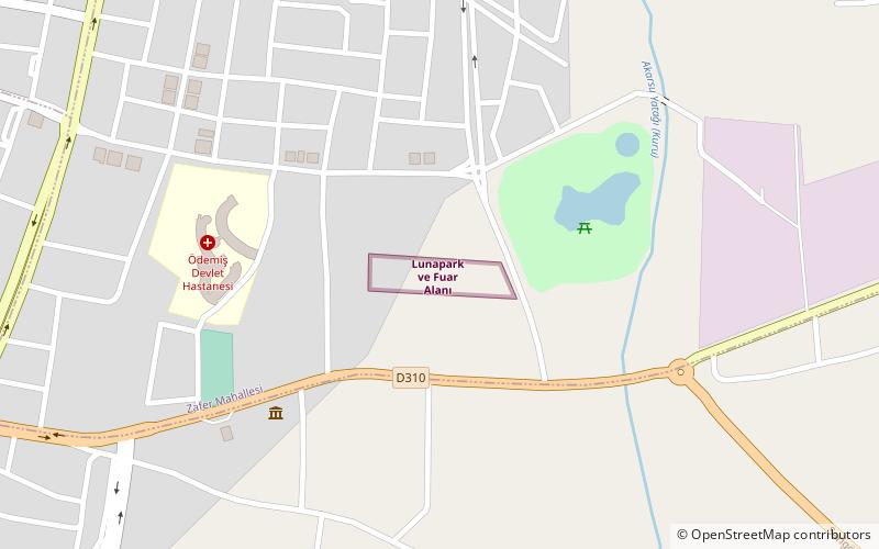 lunapark ve fuar alani odemis location map