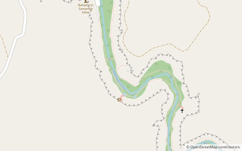 Ihlara valley location map