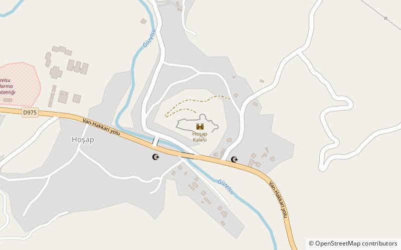 Hoşap location map