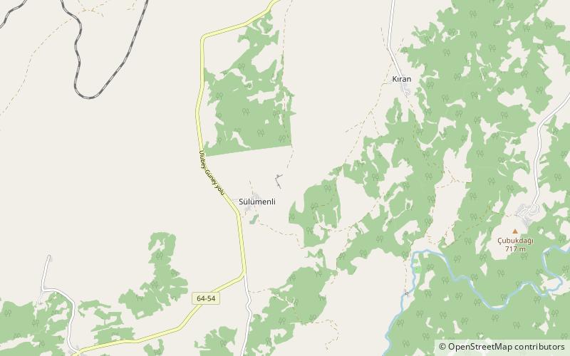 Blaundos location map