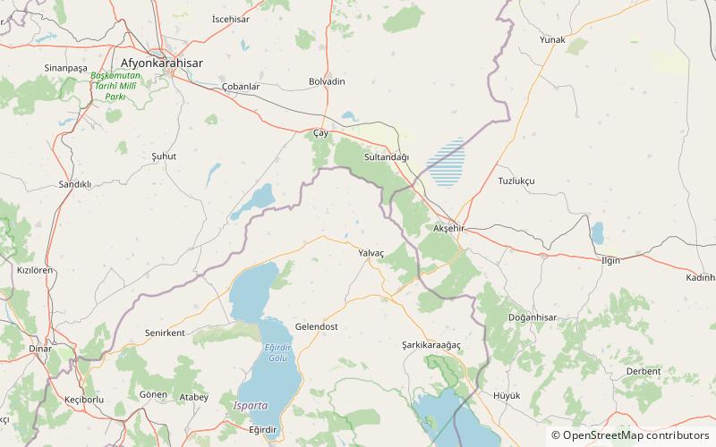 Barrage de Yalvaç location map