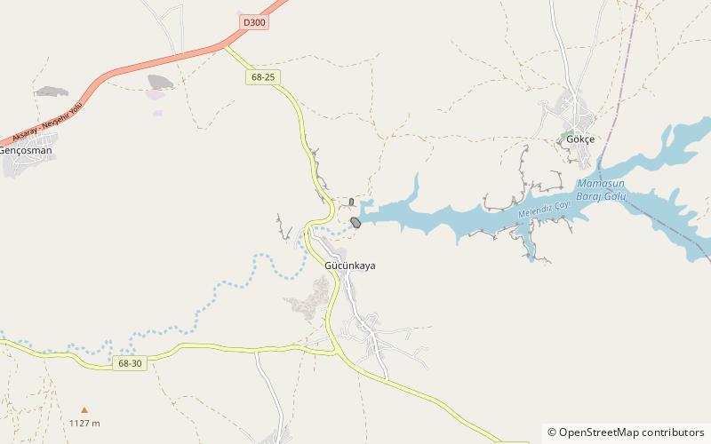 Barrage de Mamasin location map