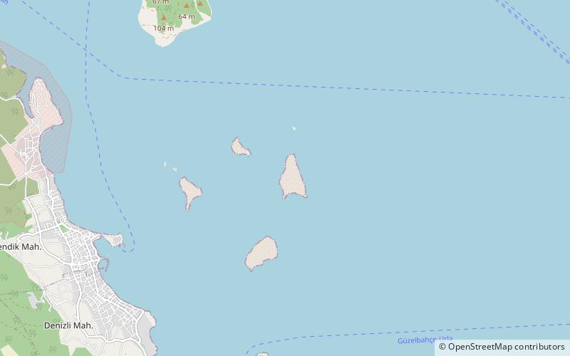 Yassıca Island location map