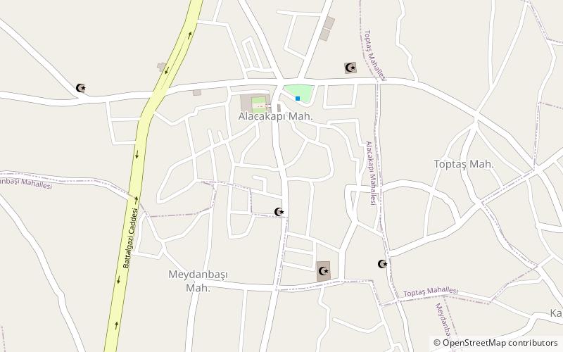 Battalgazi location map