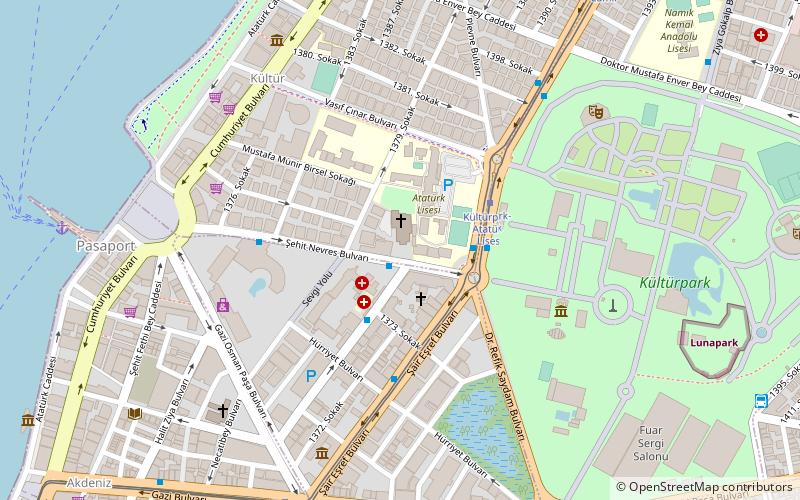 St.-Johannes-Kathedrale location map