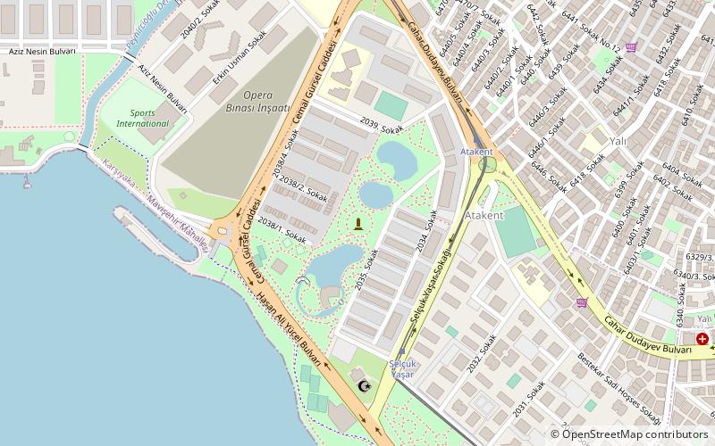 sehit diplomatlar parki izmir location map