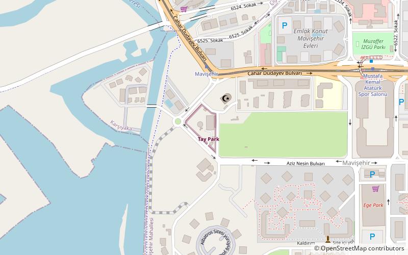 tay park izmir location map
