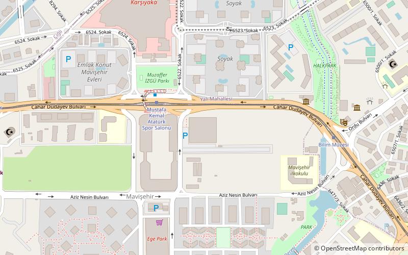 Karşıyaka Arena location map