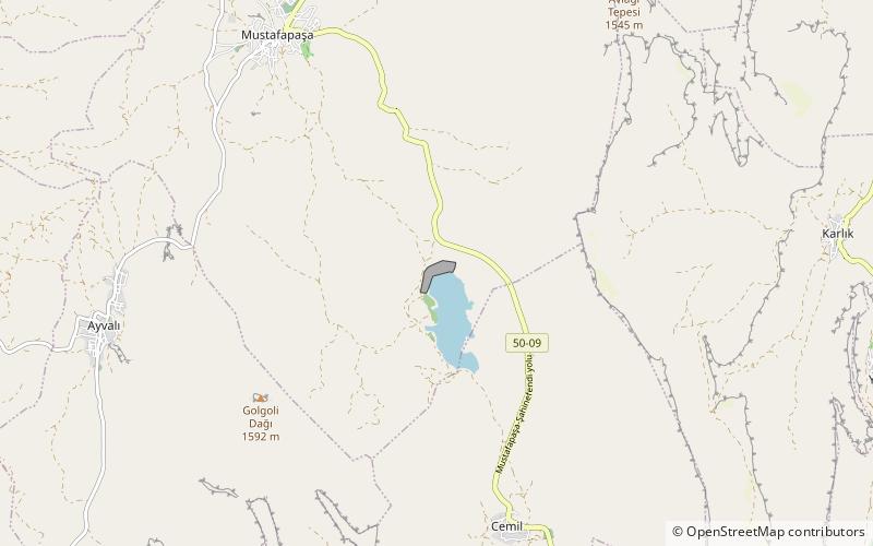 Barrage de Damsa location map