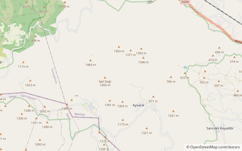 Mont Sipylos location map