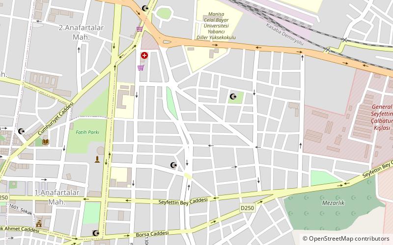 Şehzadeler location map
