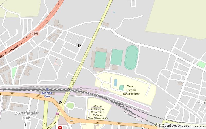 Stadion 19 Maja location map