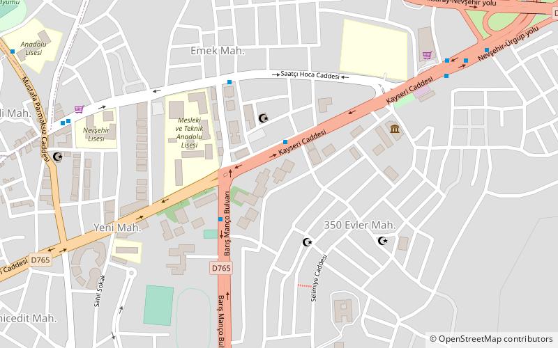 Nevşehir Milli Eğitim Müdürlüğü location map