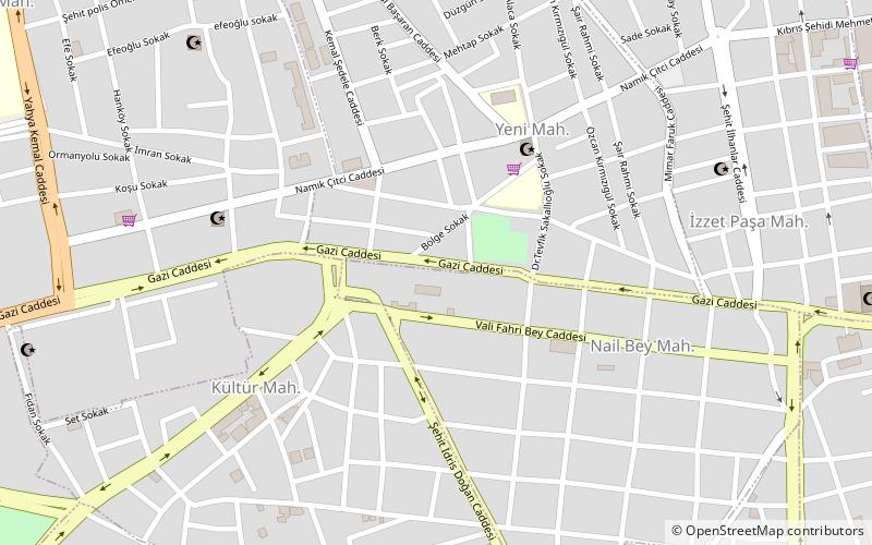 elazig gazi caddesi location map