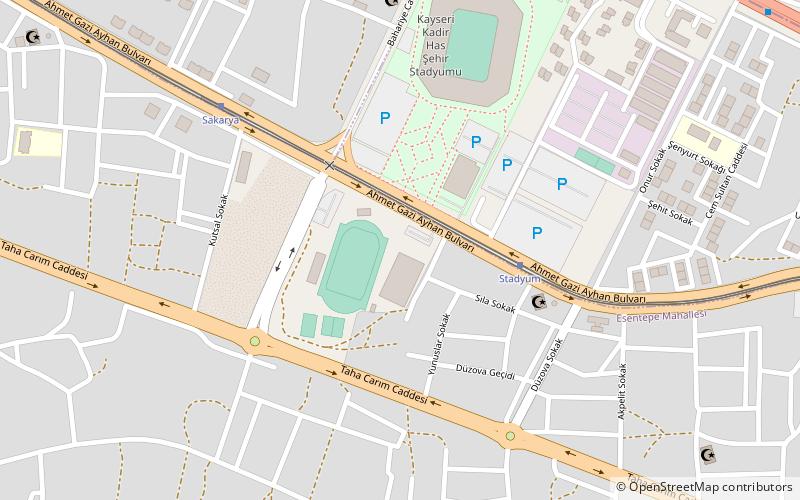 Kadir Has Spor Salonu location map