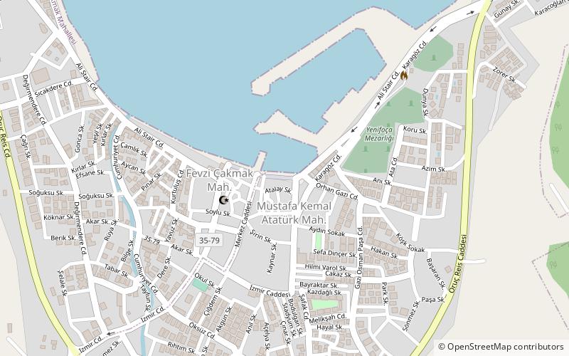 Yenifoça location map