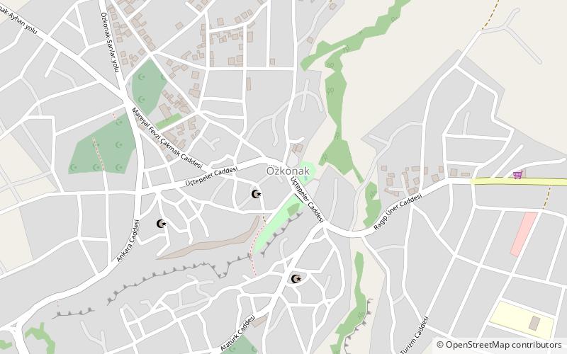 Özkonak Underground City location map