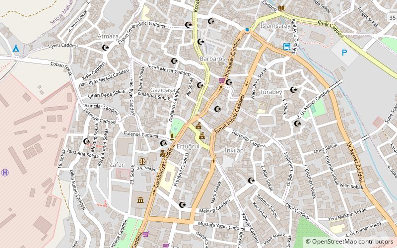 bergama belediye baskanligi location map