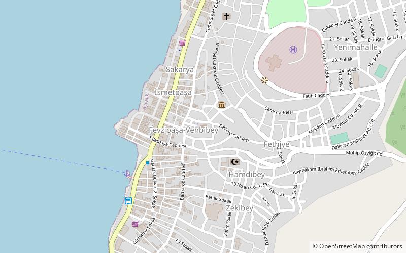 Saatli Camii location map