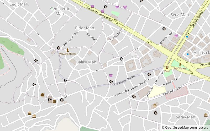 Rüstem Pasha Medrese location map