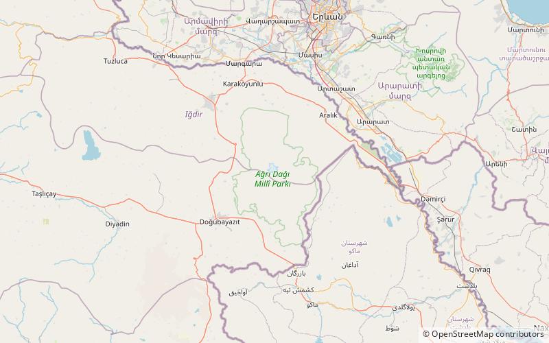 ustur mont ararat location map