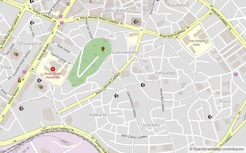 Gök Medrese location map