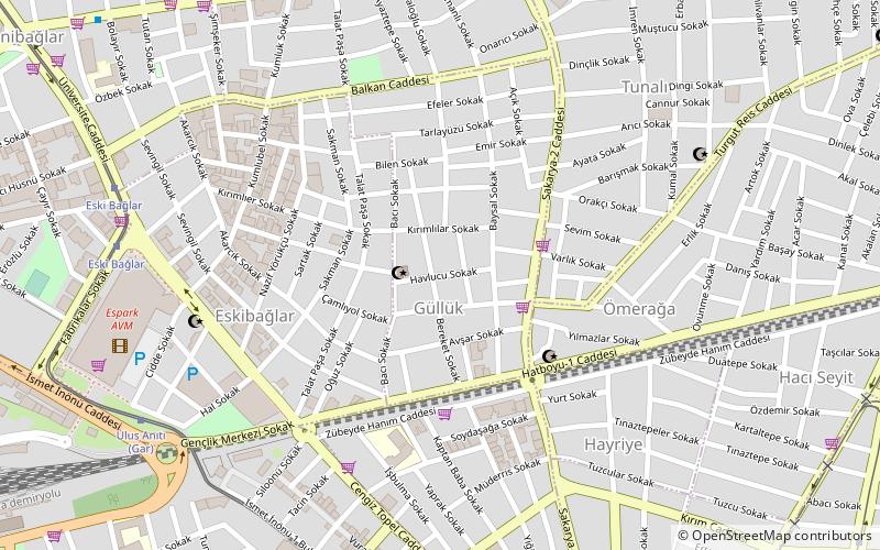 Dorylée location map