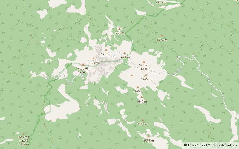 Mont Ida location map