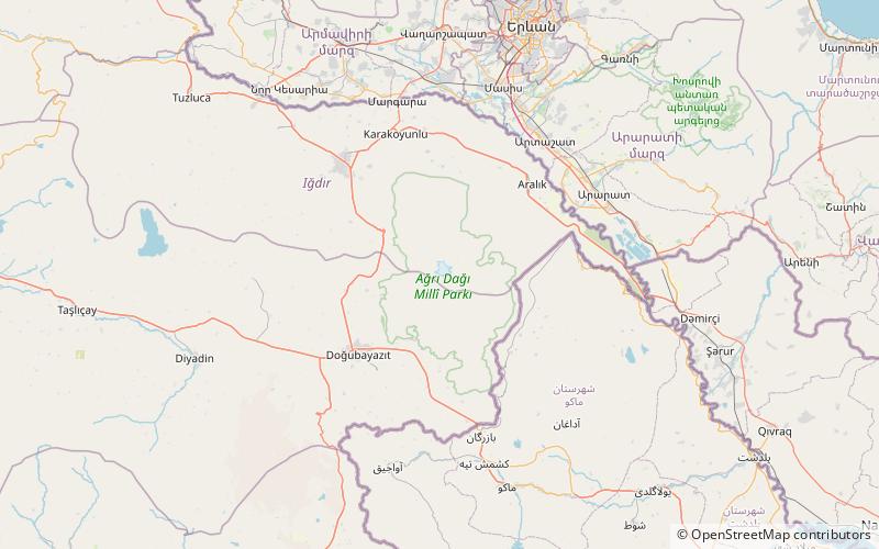 Búsquedas del Arca de Noé location map